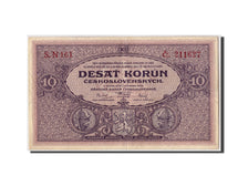 Czechoslovakia, 10 Korun, 1927, 1927-01-02, KM:20a, EF(40-45)