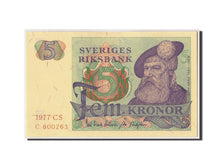 Schweden, 5 Kronor, 1977, Undated, KM:51d, UNC(65-70)