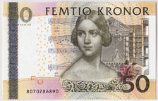 Banconote, Svezia, 50 Kronor, 2008, KM:64b, Undated, FDS