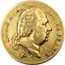FRANCE, Louis XVIII, 40 Francs, 1818, Lille, KM #713.6, EF(40-45), Gold,...