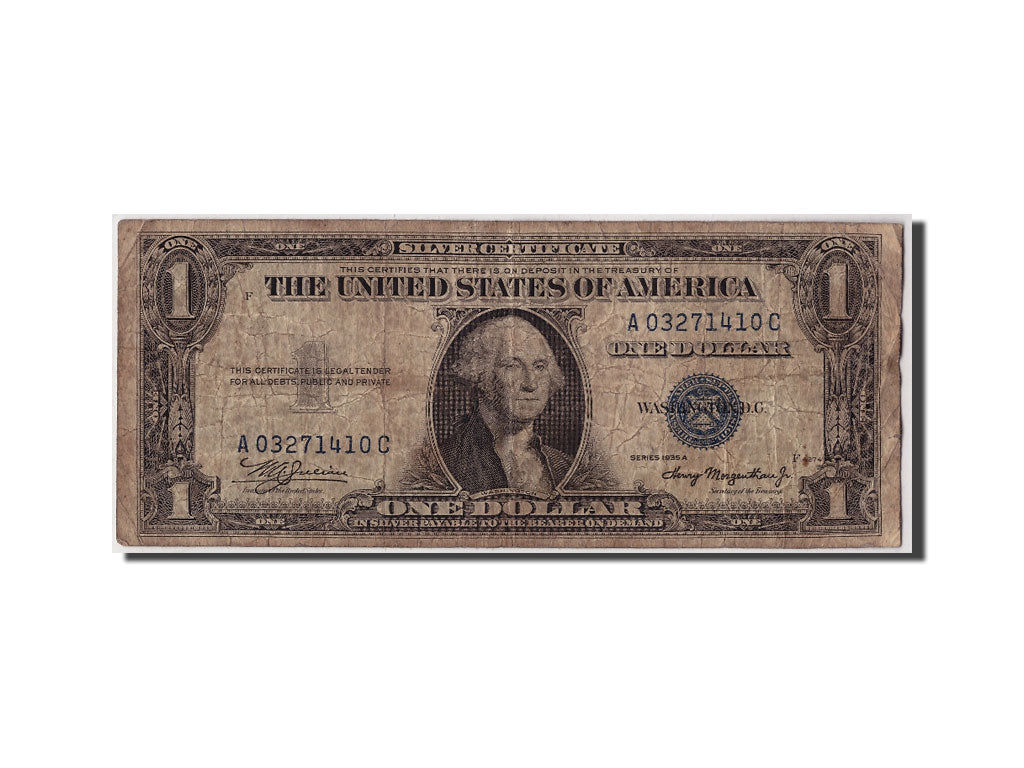 United States, One Dollar, 1935A, KM:1453, Undated, VG(8-10)