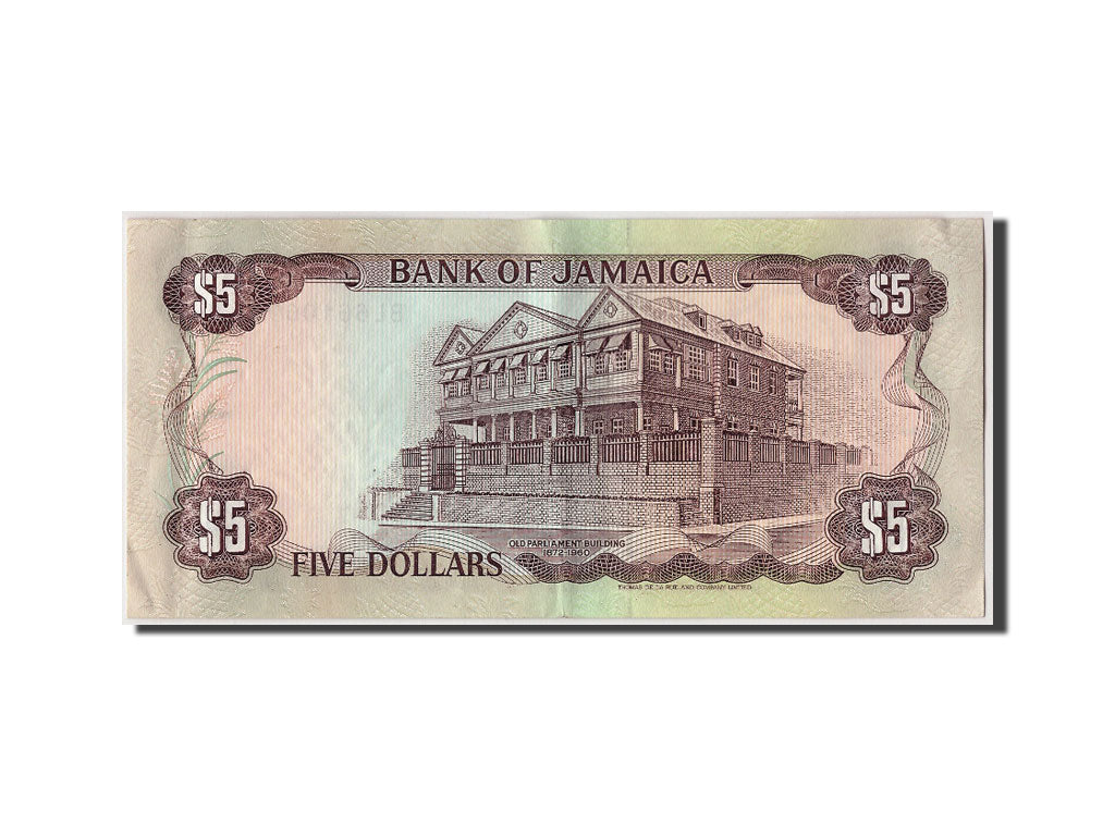 Jamaica, 5 Dollars, 1989, KM:70c, 1989-05-01, EF(40-45)