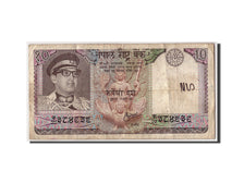 Banknote, Nepal, 10 Rupees, Undated (1974), KM:24a, VF(20-25)