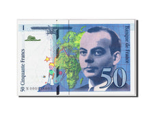France, 50 Francs St Exupéry, 1992, KM:157a, Fayette:72.1a, UNC(65-70)