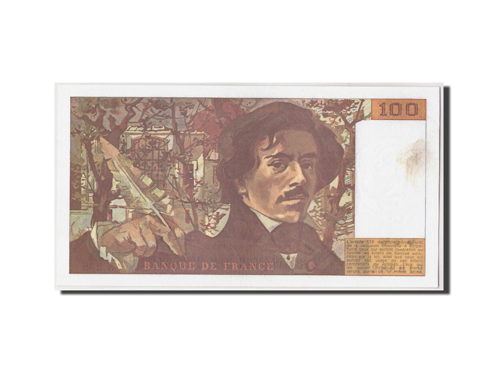 Billet, France, 100 Francs, 100 F 1978-1995 ''Delacroix'', 1993, SPL