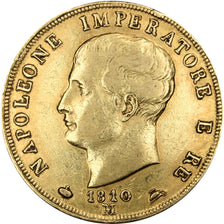 Coin, ITALIAN STATES, KINGDOM OF NAPOLEON, Napoleon I, 40 Lire, 1810, Milan