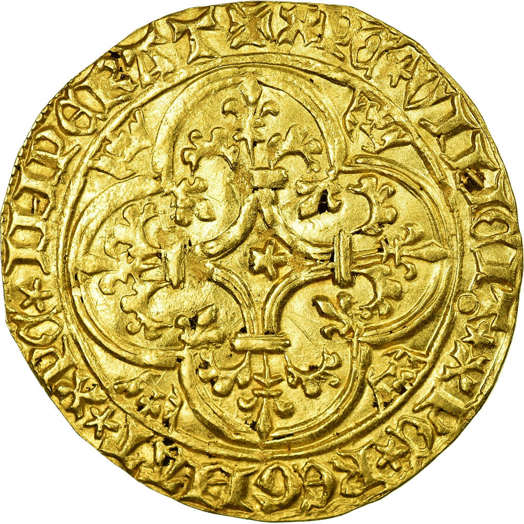 Monnaie, France, Ecu d'or, La Rochelle, TTB+, Or, Duplessy:369B