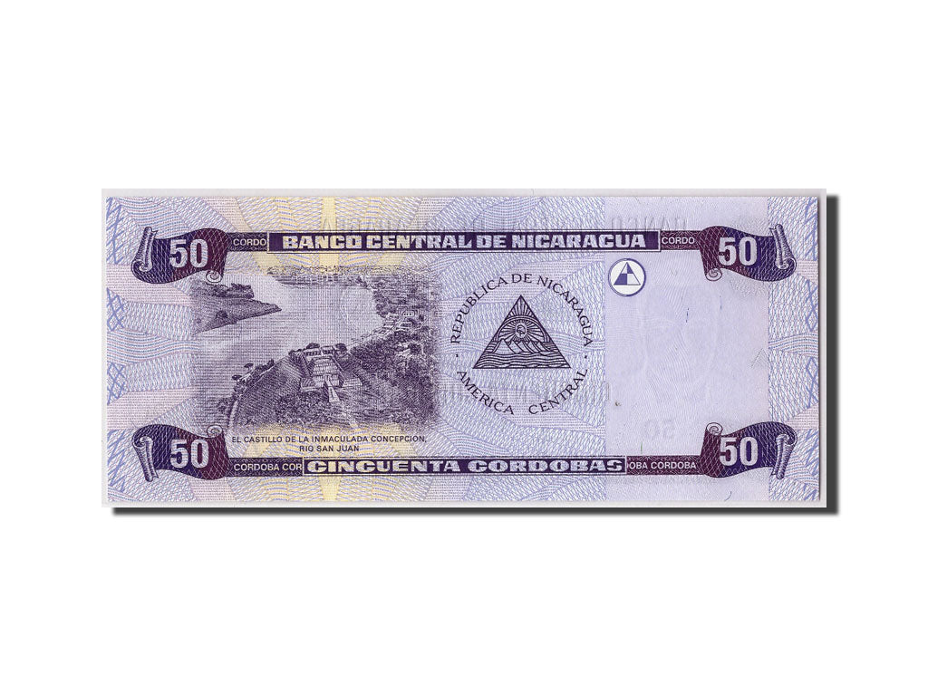 Nicaragua, 50 Cordobas, 2006, KM:198, 2006-03-10, UNC(65-70)