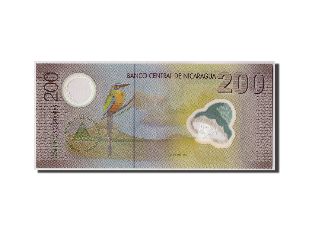 Billete, 200 Córdobas, (2012), Nicaragua, KM:205, 2007-09-12, UNC