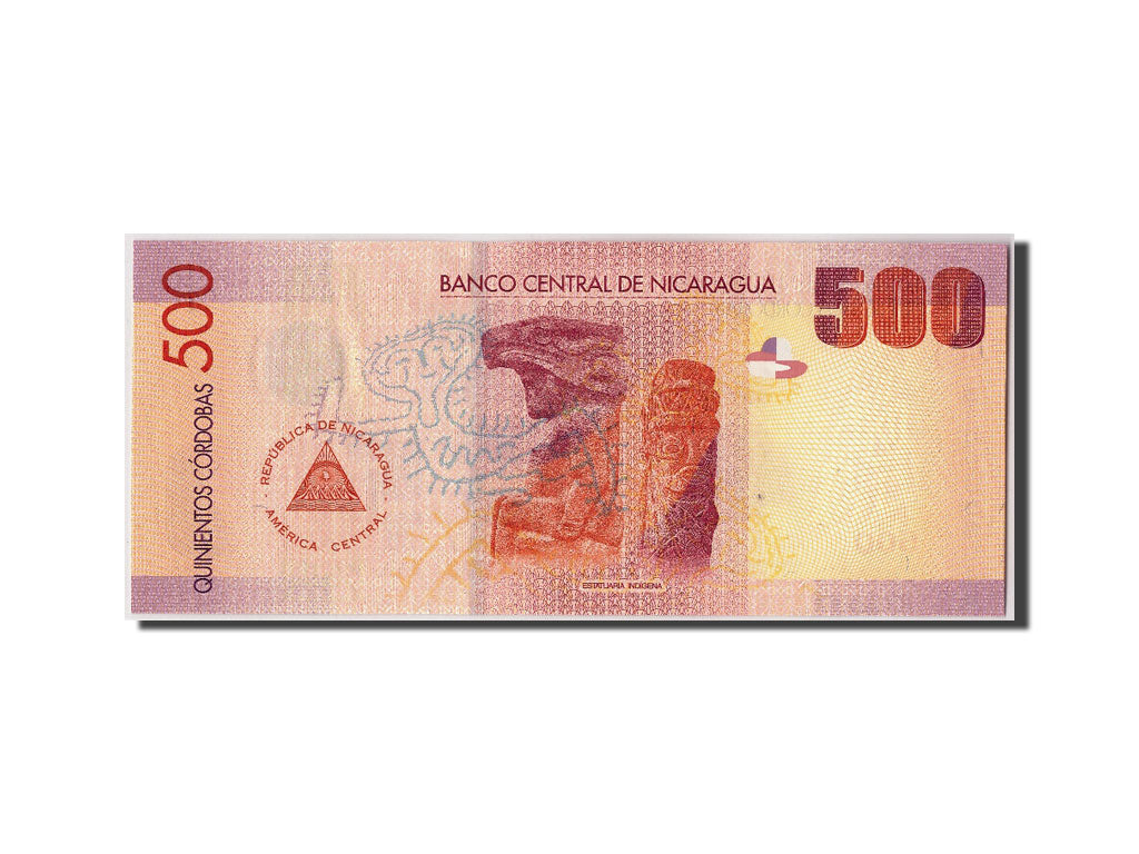 Banknote, Nicaragua, 500 Cordobas, 2007, 2007-09-12, KM:206, UNC(63)