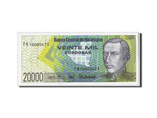 Banknote, Nicaragua, 20,000 Córdobas, Undated (1989), KM:160, UNC(65-70)