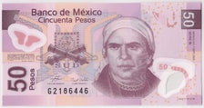Banconote, Messico, 50 Pesos, 2005, KM:123b, 2005-09-07, FDS