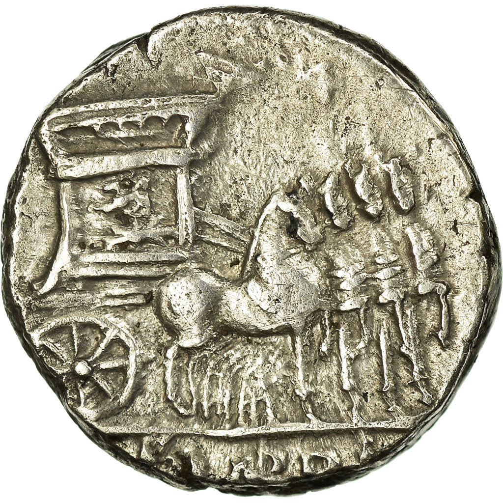 Munten, Rubria, Denarius, Roma, ZF, Zilver