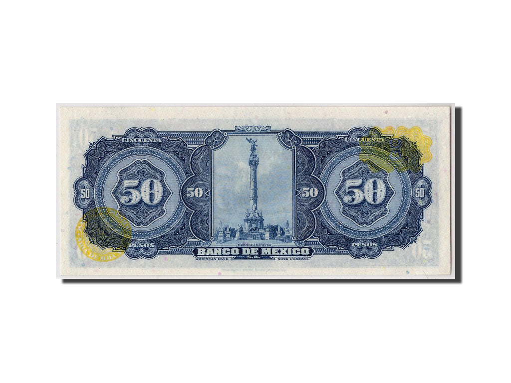 Banknote, Mexico, 50 Pesos, 1972, 1972-12-29, KM:49u, UNC(65-70)