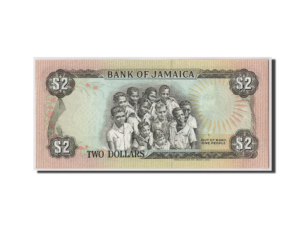 Geldschein, Jamaica, 2 Dollars, 1992, 1992-05-29, KM:69d, UNZ