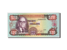 Banknote, Jamaica, 20 Dollars, 1989, 1989-09-01, KM:72c, UNC(65-70)