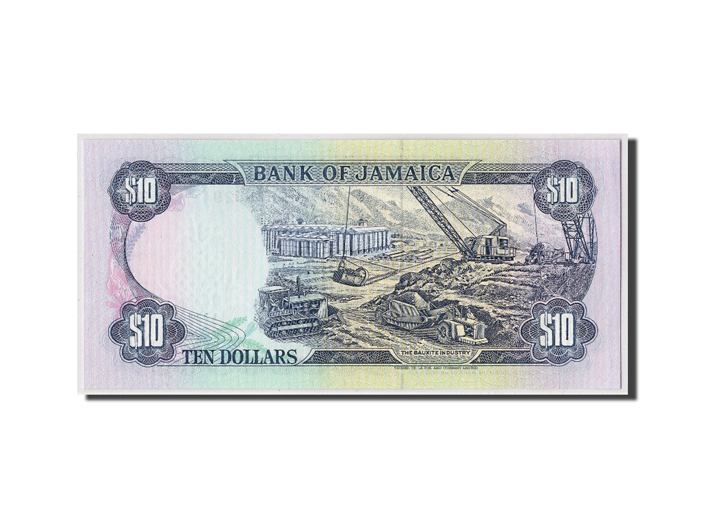 Banknote, Jamaica, 10 Dollars, 1994, 1994-03-01, KM:71e, UNC(65-70)