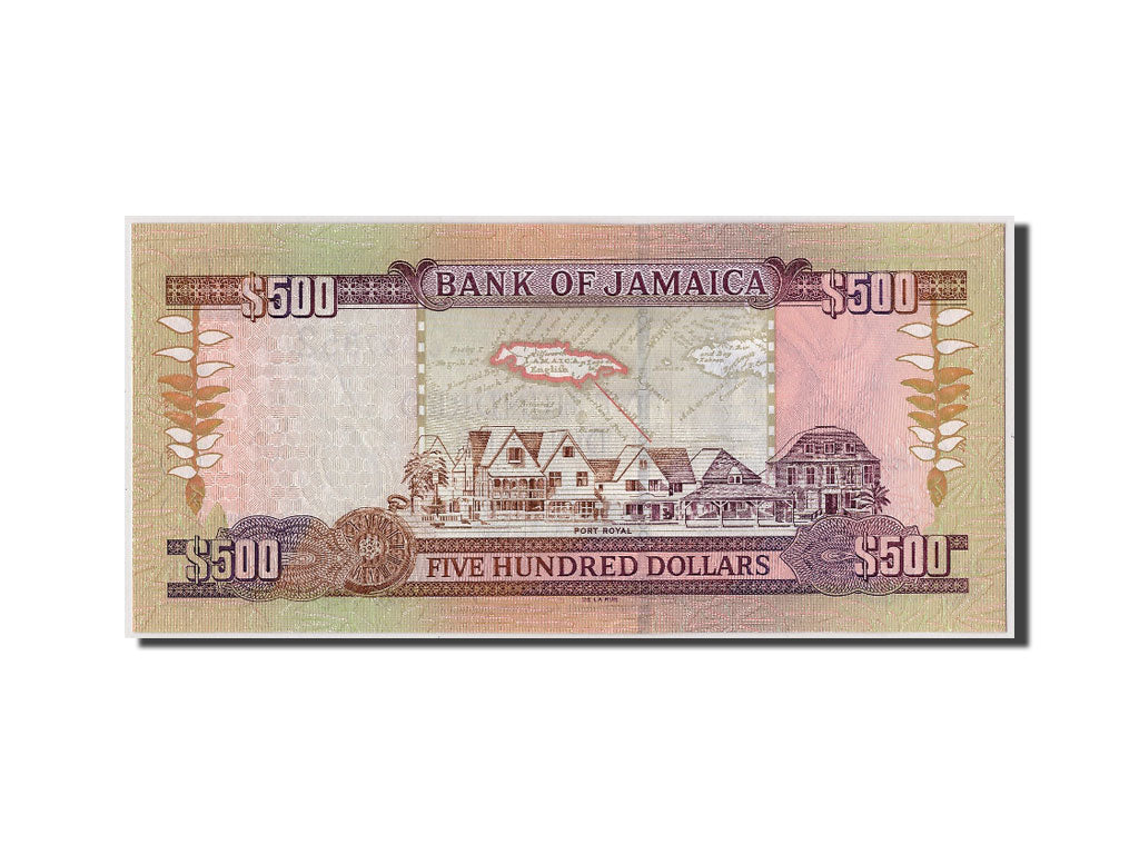 Banknote, Jamaica, 500 Dollars, 2003, 2003-01-15, KM:85a, UNC(65-70)
