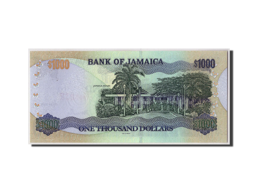 Banknote, Jamaica, 1000 Dollars, 2003, 2003-01-15, KM:86a, UNC(65-70)