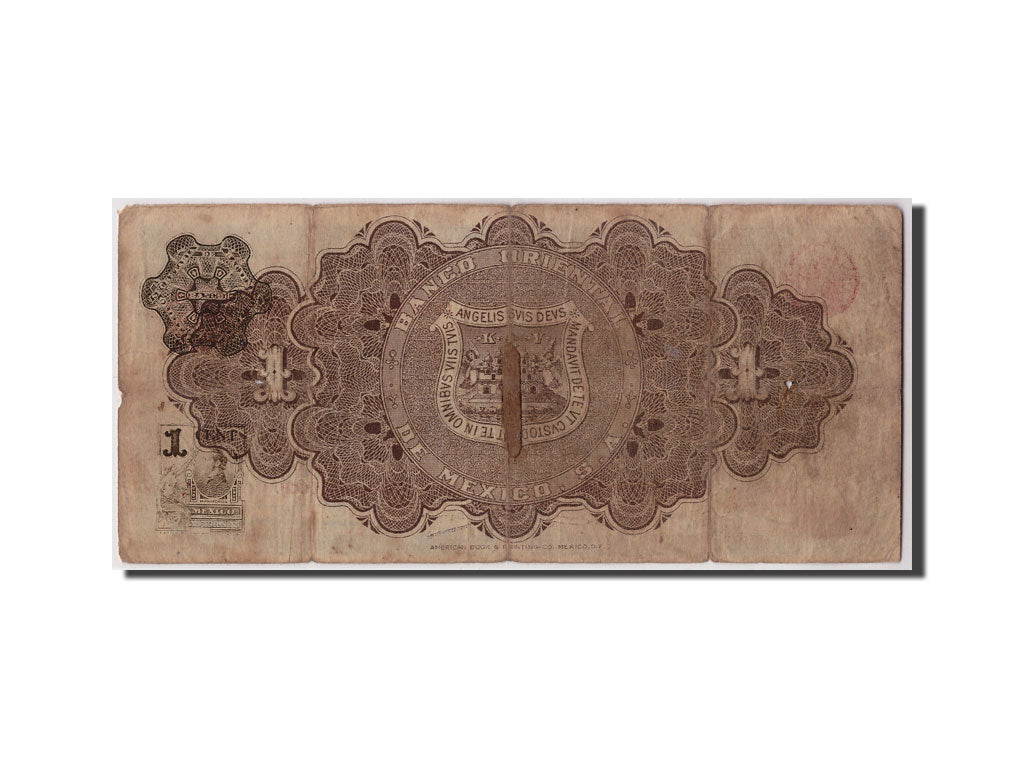 Mexico, 1 Peso, 1914, 1914-01-12, KM:S388a, VG(8-10)