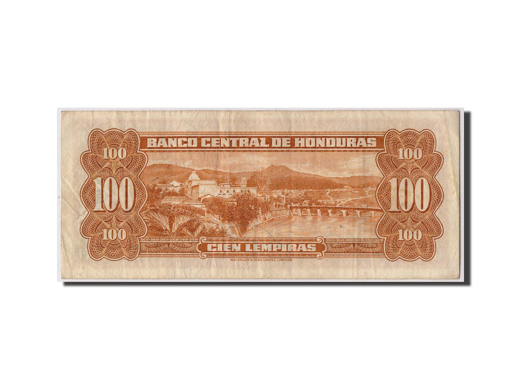 Honduras, 100 Lempiras, 1972, 1972-10-13, KM:49d, VF(20-25)