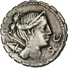 Claudia, Denarius, Roma, AU(50-53), Silver, 2.48