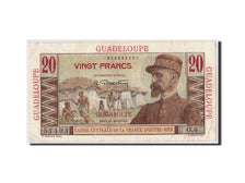 Guadeloupe, 20 Francs, Undated (1947-49), KM:33, AU(50-53)