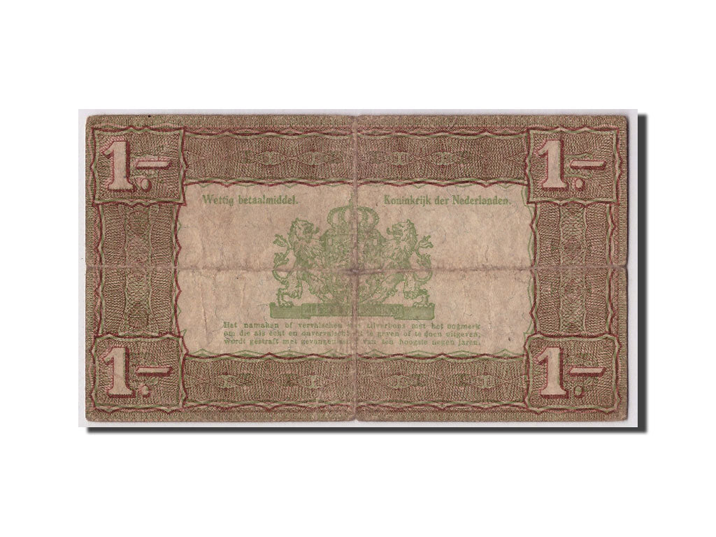 Banknote, Netherlands, 1 Gulden, 1938, 1938-10-01, KM:61, F(12-15)