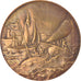 France, Medal, Bateaux, Offert par Mr Guillois, Sénateur, Shipping, Naudé