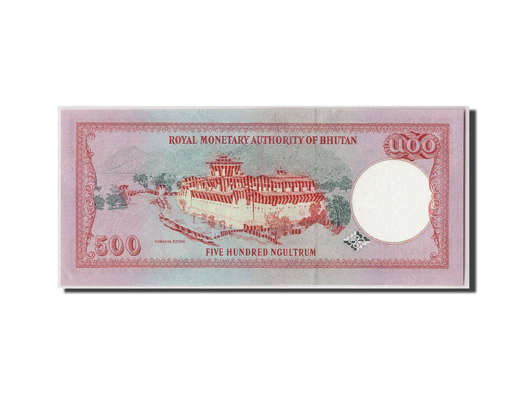 Banconote, Bhutan, 500 Ngultrum, Undated (2000), KM:26, SPL