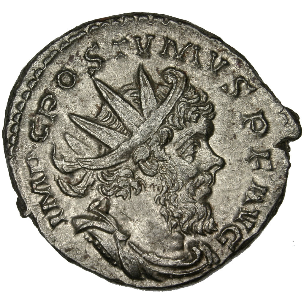 Coin, Postumus, Antoninianus, Trier, AU(55-58), Billon, RIC:75