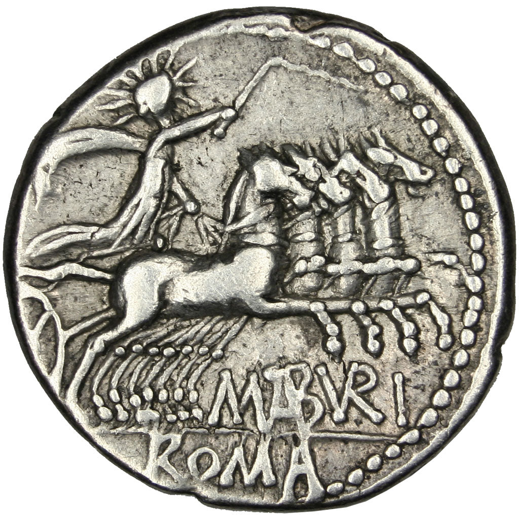 Aburia, Denarius, Roma, EF(40-45), Silver, 3.82