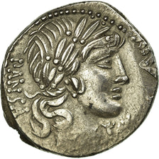 Moneta, Vibia, Denarius, Roma, AU(50-53), Srebro