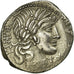 Moneta, Vibia, Denarius, Roma, AU(50-53), Srebro