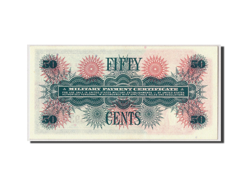 Banknote, United States, 50 Cents, Undated (1968), KM:M67a, UNC(65-70)