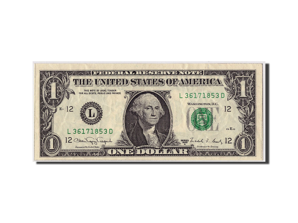 United States, One Dollar, 1988A, San-Francisco, KL:3867, EF(40-45)