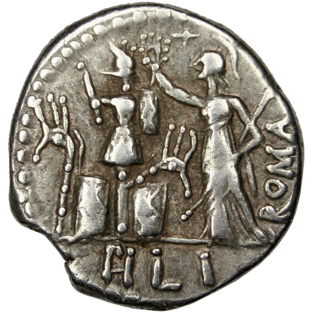 Furia, Denarius, Roma, AU(50-53), Silver, 3.96