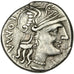Minucia, Denarius, Roma, EF(40-45), Silver, 3.85