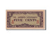 Birmania, 5 Cents, Undated (1942), KM:10b, SPL