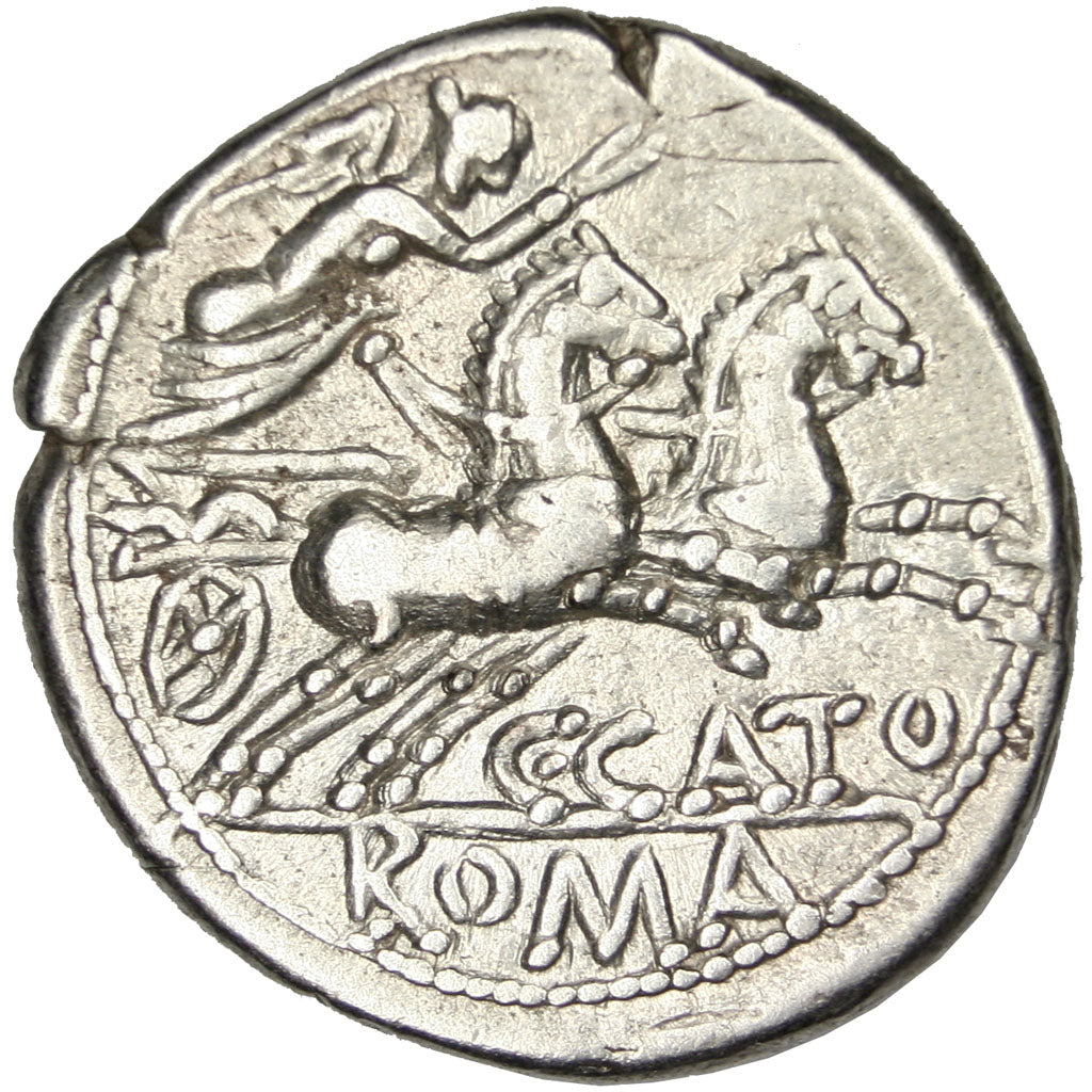 Porcia, Denarius, Roma, AU(50-53), Silver, 3.90