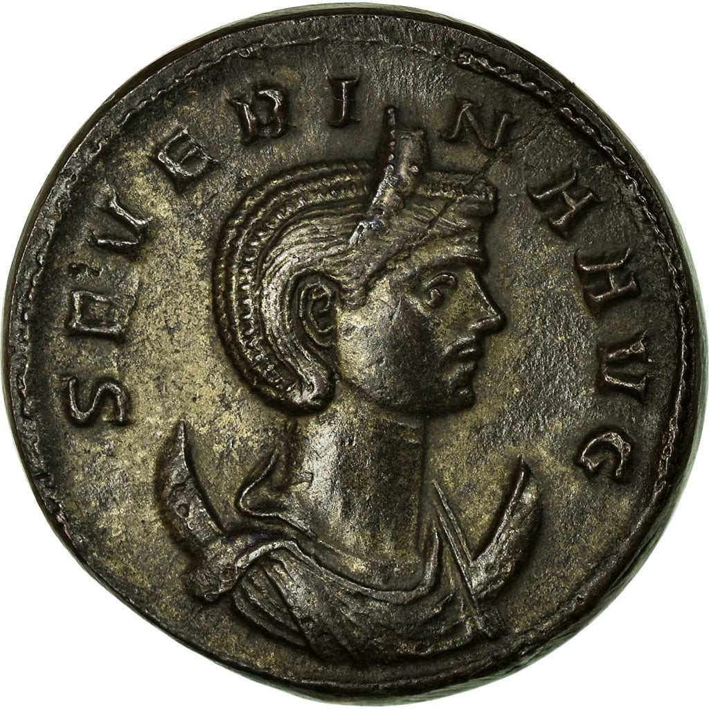 Münze, Severina, Antoninianus, Roma, VZ, Billon