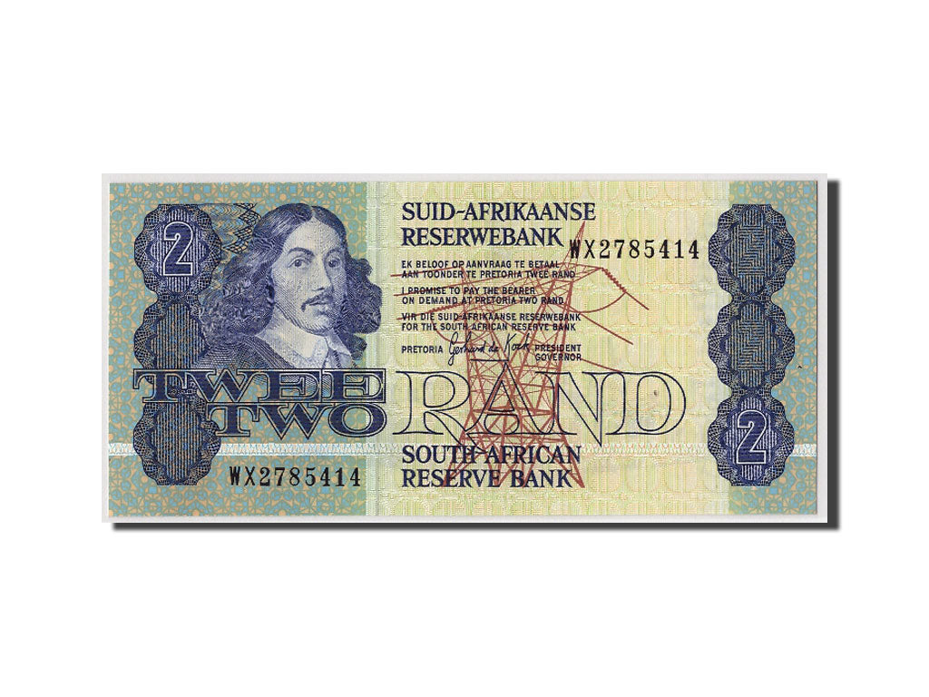 South Africa, 2 Rand, Undated (1983-90), KM:118d, UNC(65-70)