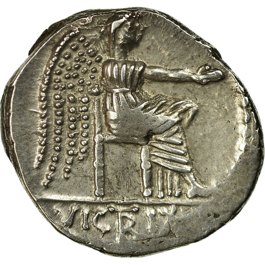 Coin, Porcia, Denarius, Roma, AU(50-53), Silver