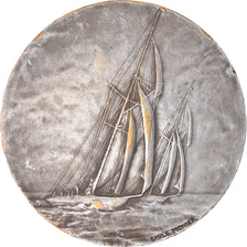 France, Medal, Course Croisière de la Méditerranée, Shipping, 1928, Monier