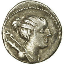 Munten, Postumia, Denarius, Roma, ZF, Zilver