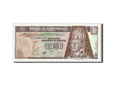 Banknote, Guatemala, 1/2 Quetzal, 1988, 1988-01-09, KM:98, UNC(65-70)