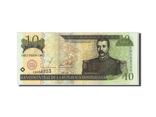 Billet, Dominican Republic, 10 Pesos Oro, 2001, KM:165b, NEUF