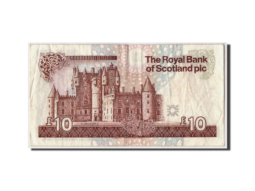 Scotland, 10 Pounds, KM:353a, 1994-03-23, TB