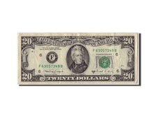 Billet, États-Unis, Twenty Dollars, 1988A, KM:3885, TTB