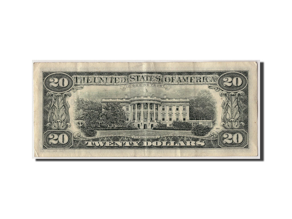 Banconote, Stati Uniti, Twenty Dollars, 1988A, KM:3885, BB